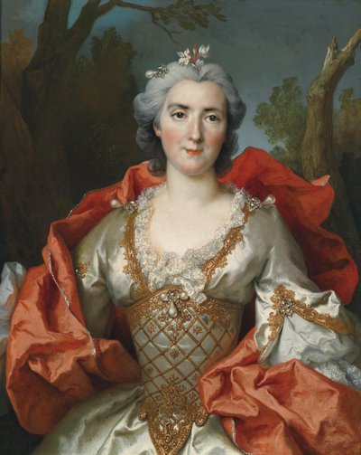 Porträt einer Dame von Nicolas de Largillière